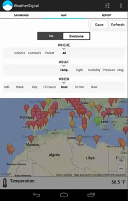 WeatherSignal android App screenshot 12