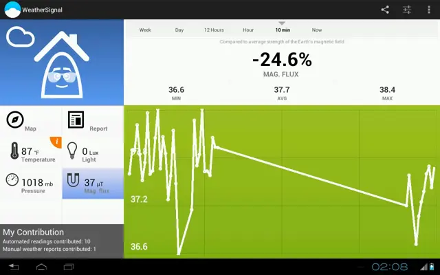 WeatherSignal android App screenshot 16